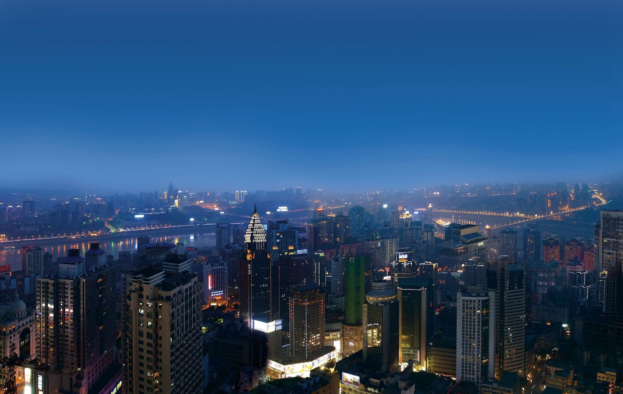 Glenview Itc Plaza Chongqing Otel Dış mekan fotoğraf