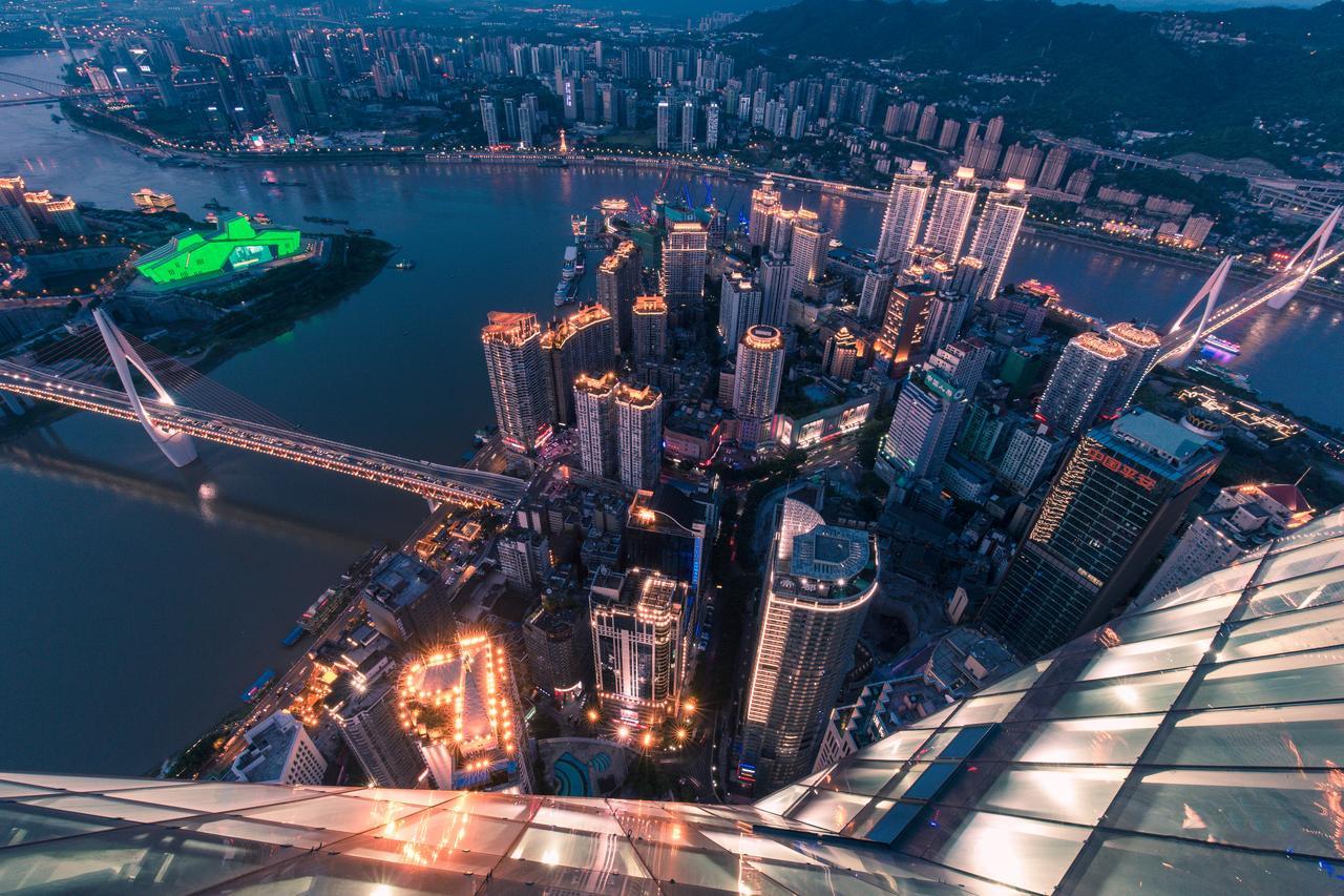 Glenview Itc Plaza Chongqing Otel Dış mekan fotoğraf